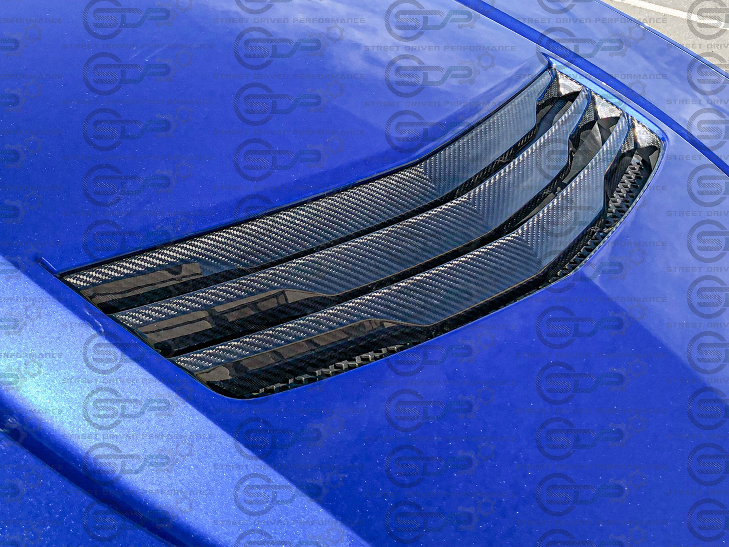 2016-2019 CTS-V V3 - Carbon Fiber Hood Vent